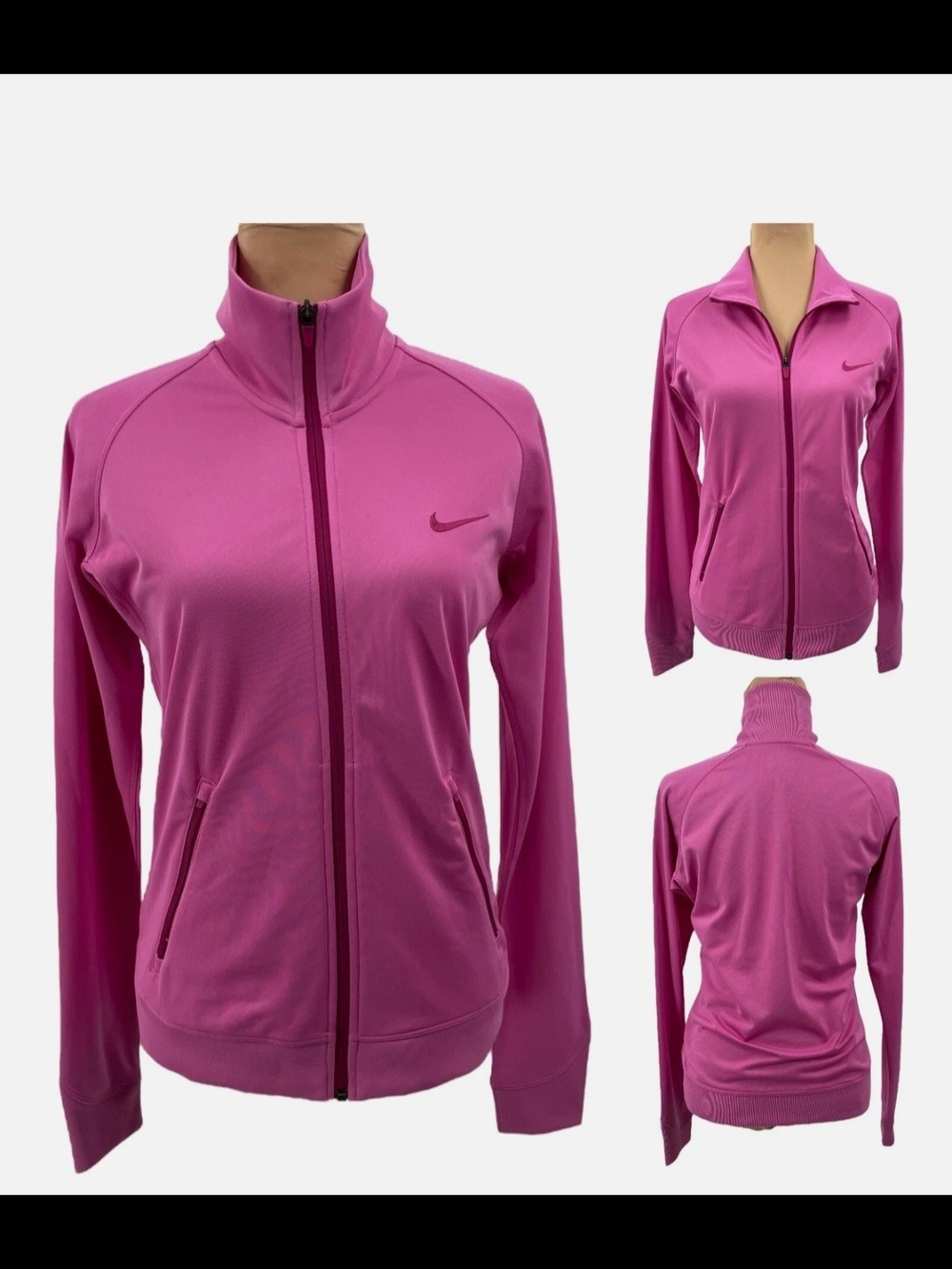 Nike Women’s Pink Full-Zip Track Jacket